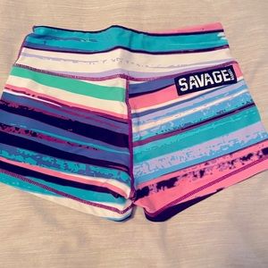 Savage shorts, size small